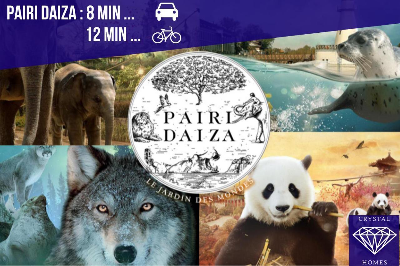 Gite Rubis - Jacuzzi - Pairi Daiza - 6 Pers 부흘리테 외부 사진